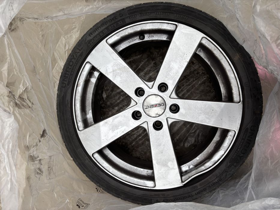 Jante r18 cu anvelope de vara