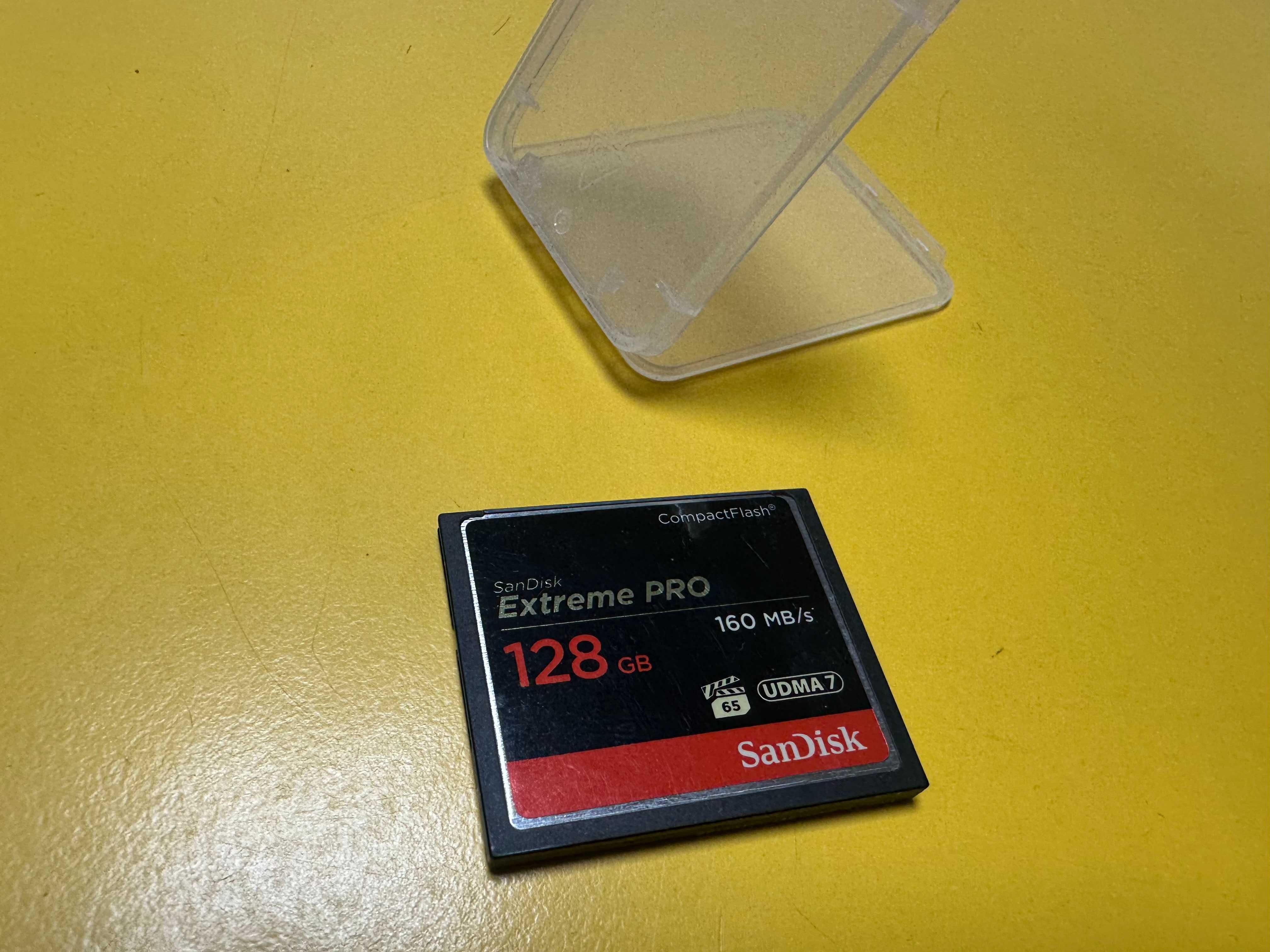 Карта памет SanDisk Compact flash Extreme Pro 128 GB, UDMA 7, 160 MB/s