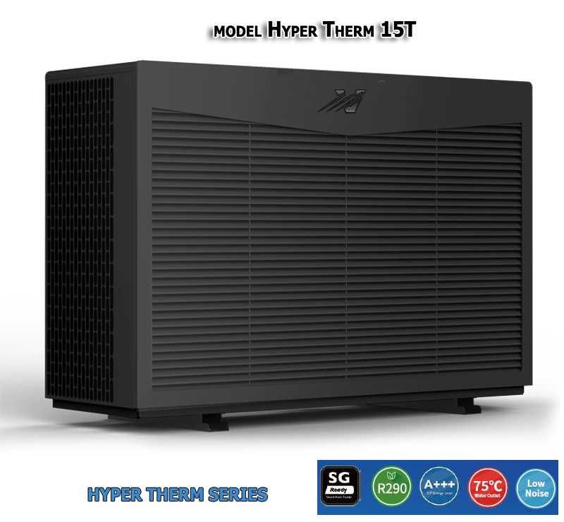 15.2 KW ТРИФАЗНА ТЕРМОПОМПА VITO Hyper Therm -до 75 градуса, клас А+++