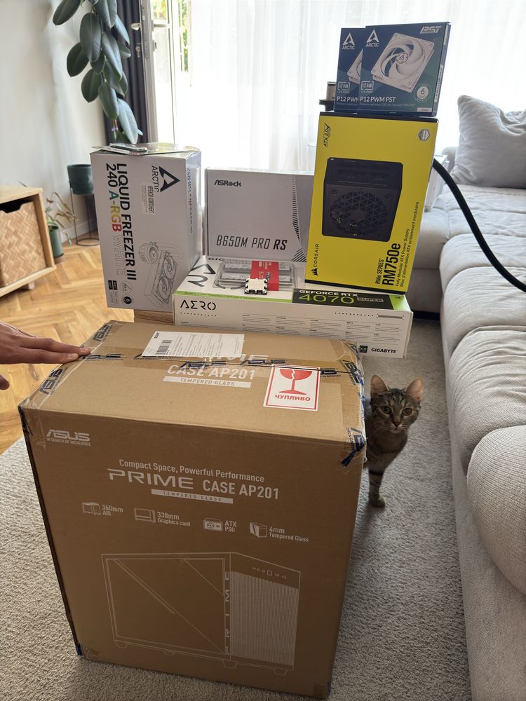 Rtx 4070 super , ryzen 7600x , 32 gb ram , 1tb