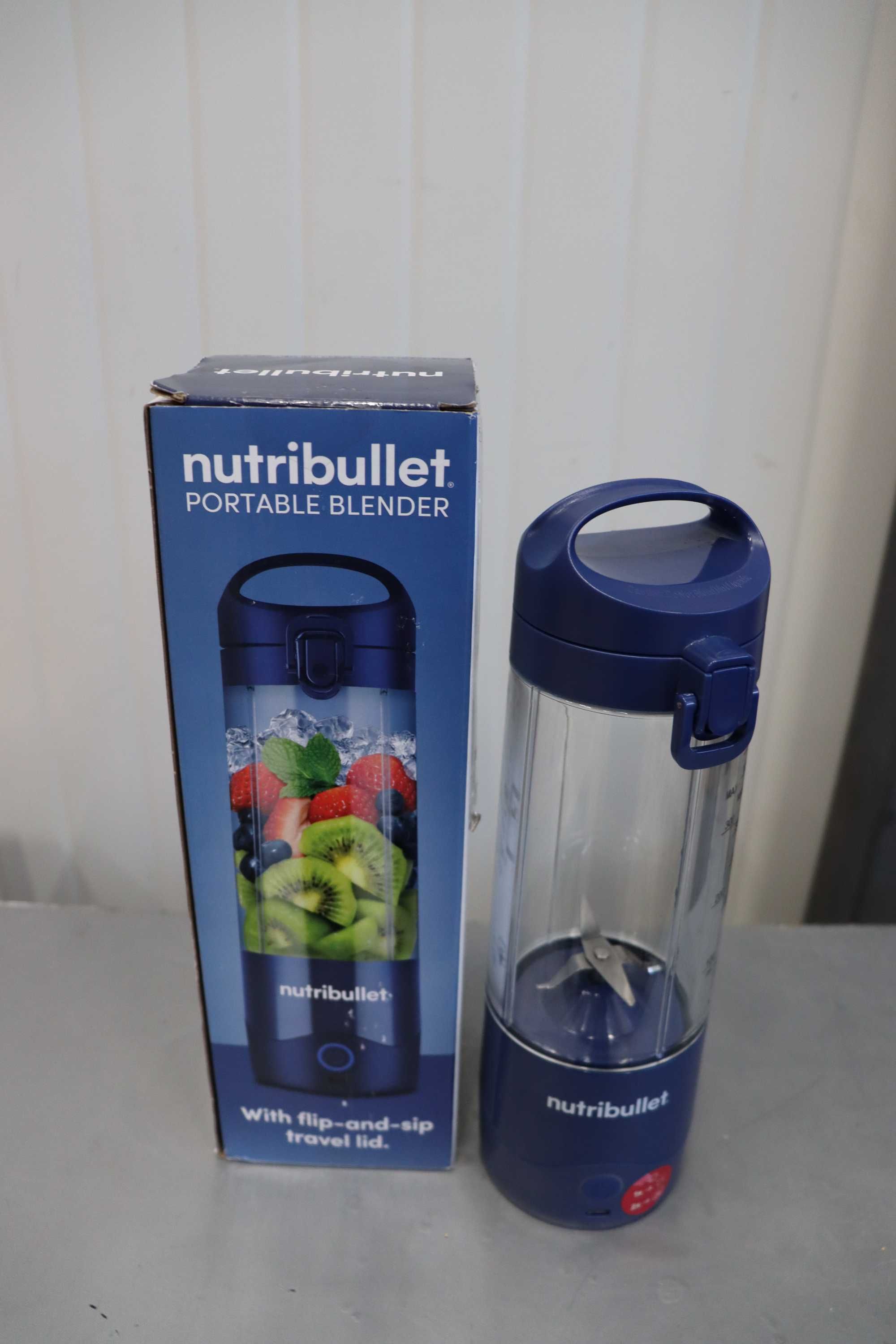 Преносим блендер nutribullet- Мощен екстрактор,475мл,USB-C,15+ цикъла