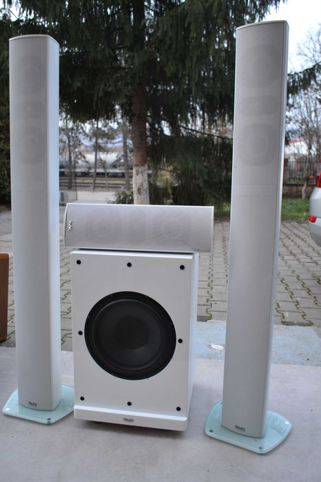 Subwoofer activ Teufel US 4110/6 SW White cu 6 Sat