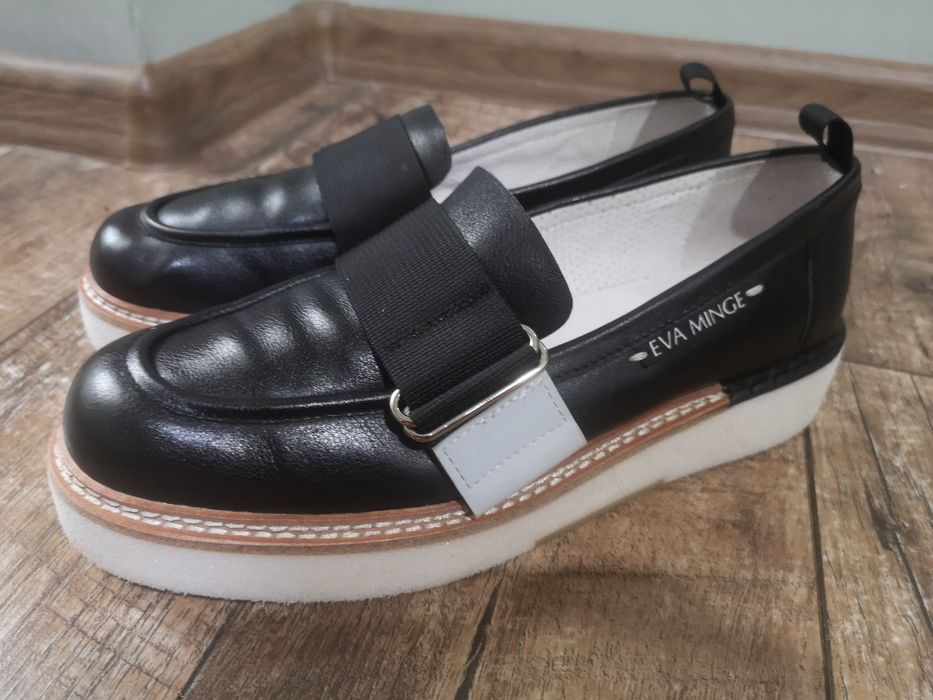 Eva Minge, обувки естествена кожа, номер 39