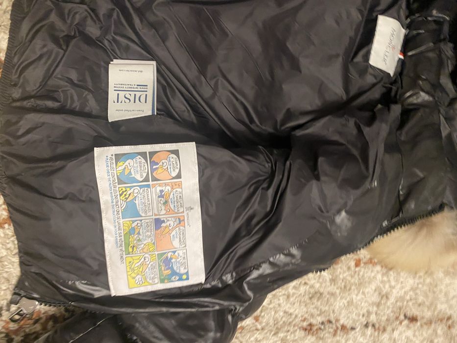 Geacă M .o.n.c.l.e.r blana naturala