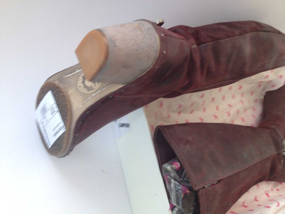 РАЗПРОДАЖБА! FORNARINA Оригинални Дамски Ботуши Естествена Кожа