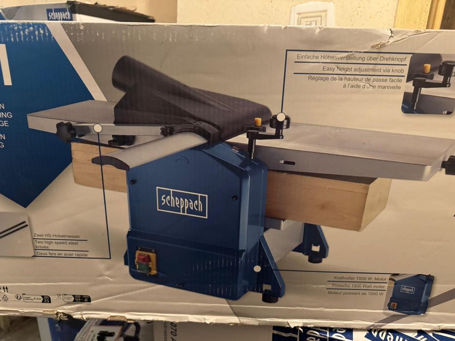 Masina de rindeluit si abricht scheppach HMS 1070