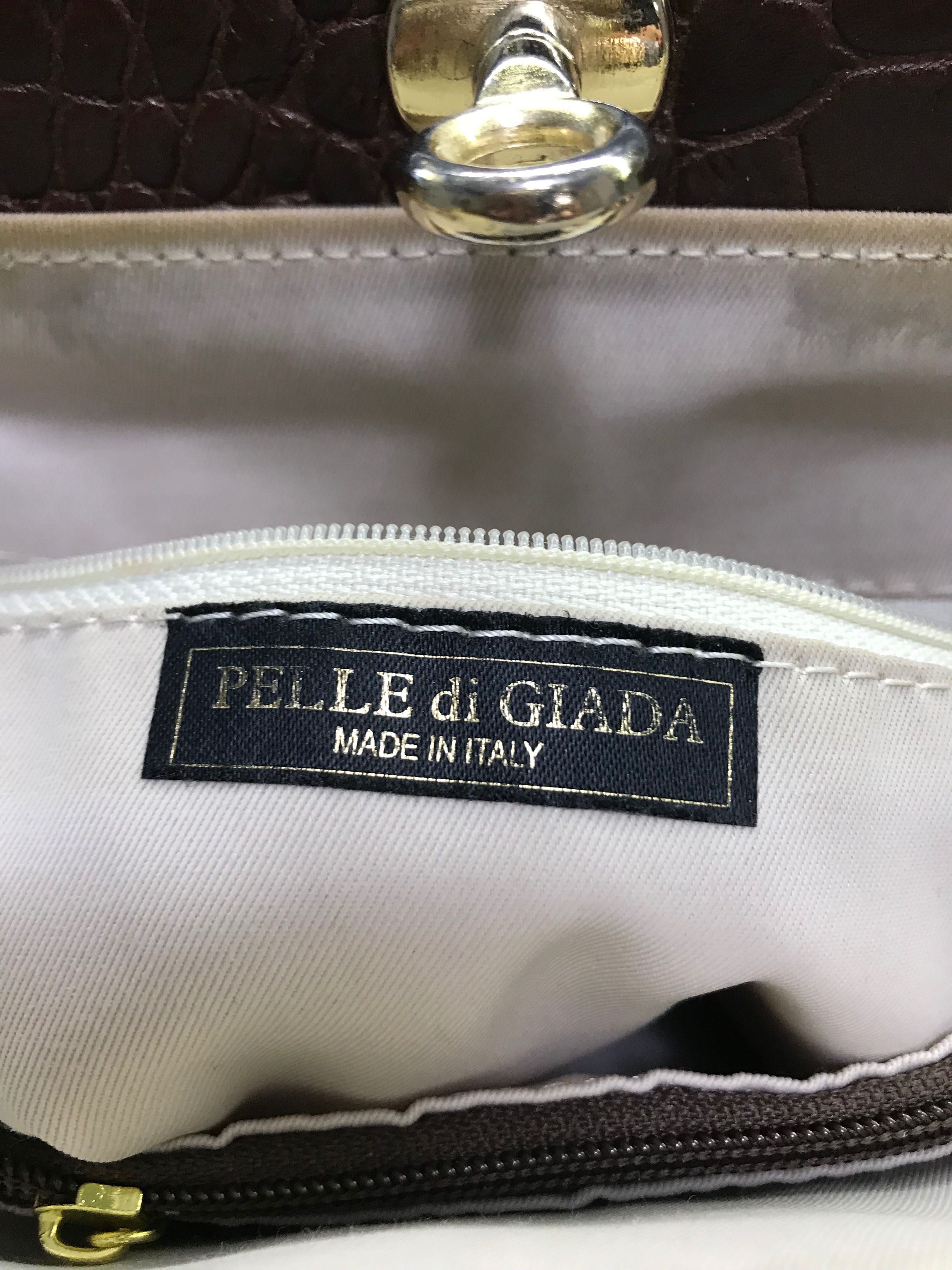 Италианска кожена чанта