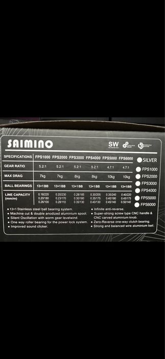 Set 2 Mulinete SAIMINO FPS 5000