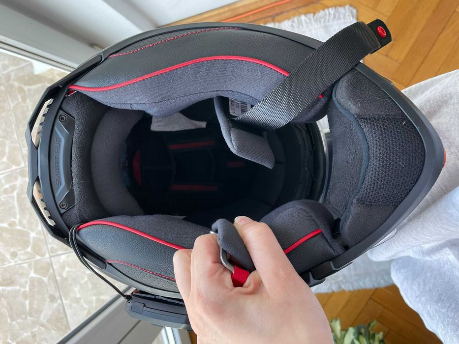 Casca HJC F70 Portocalie Marime M (purtata de 2 ori)