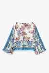 Bluza  ZARA stil Boho din matase