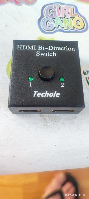 Двупосочен HDMI switch /превключвател, разклонител/