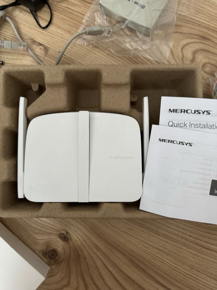 Безжичен рутер Mercusys MW306R, 300Mbps, Multi-Mode, Wireless N, Бял