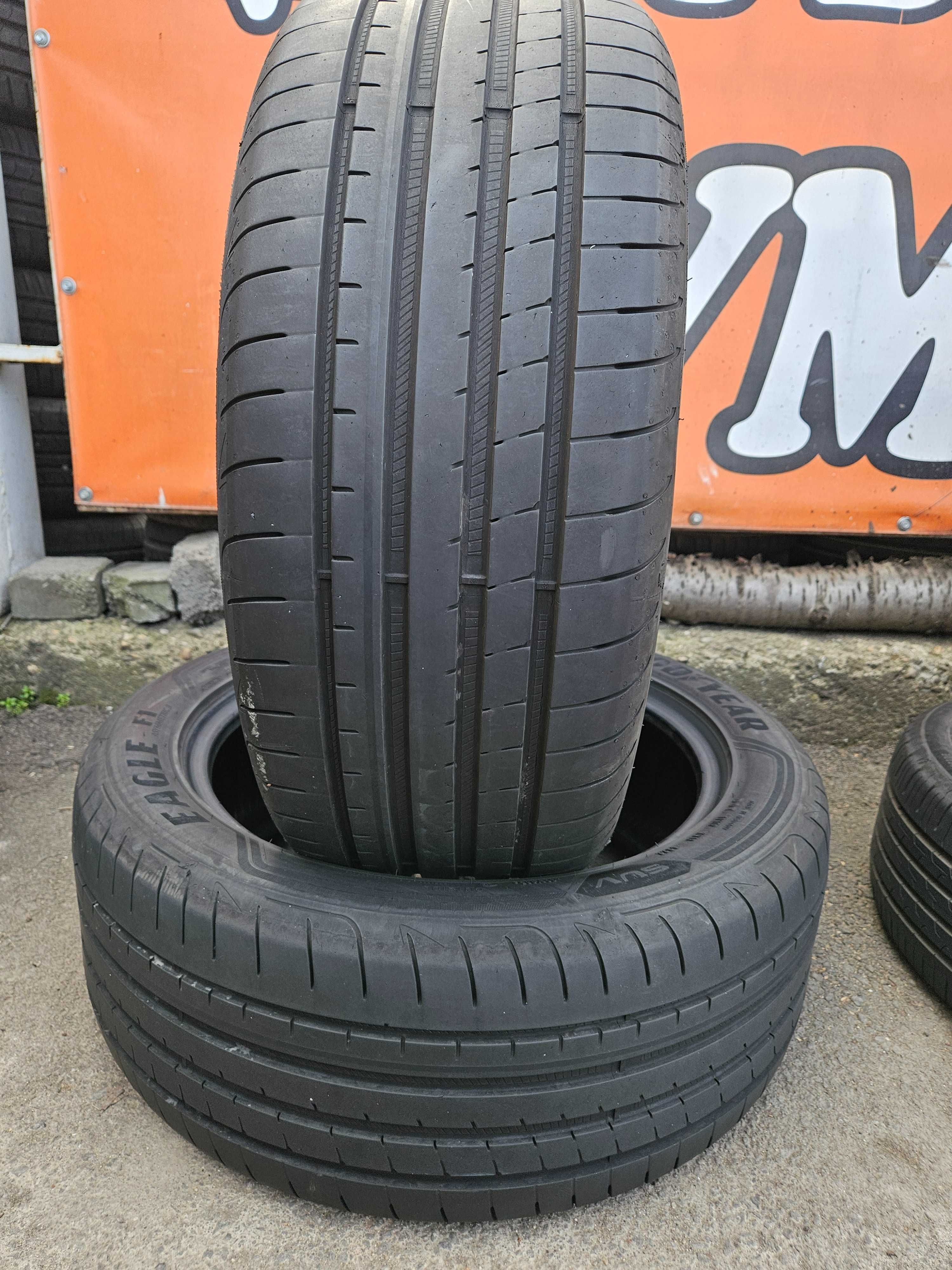 2бр 235/50/18 GOODYEAR SUV 6,8мм грайфер дот:22г безплатен монтаж