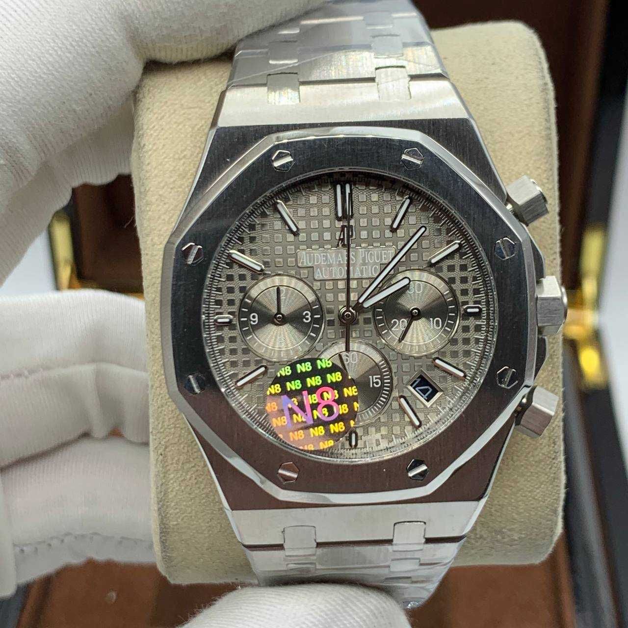 Audemars Piguet Royal oak сребро/хроно