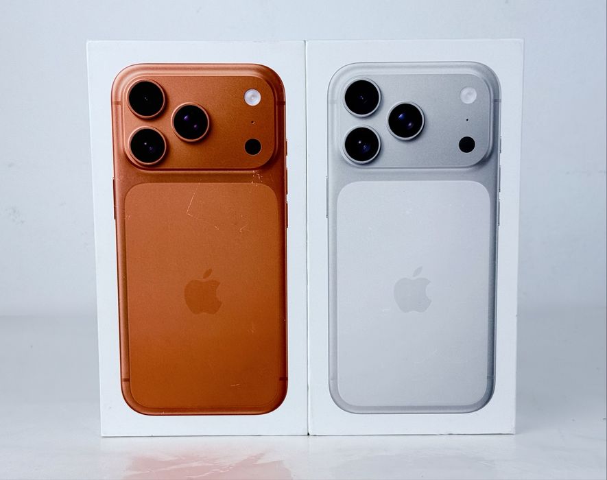 НОВ! Apple iPhone 17 Pro 256GB USA Orange / Silver Гаранция!