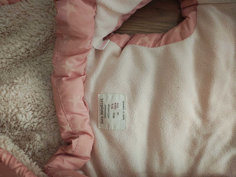 104 110 vesta geaca hanorac fete Zara fetițe