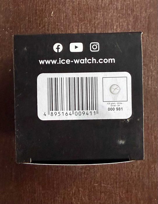 Vand Ceas Ice Glam White Gold