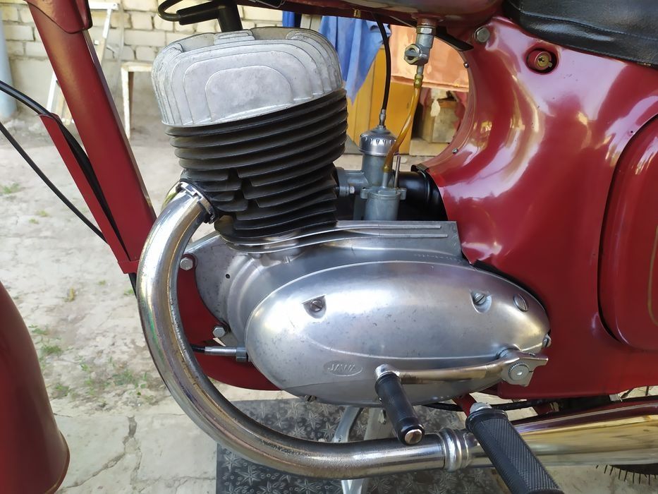 Ява 250 модель 559 контактное зажигание 6 вольт 1968 год