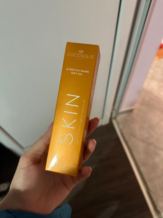 Сухо масло против стрии SKIN, COCOSOLIS, 110 мл