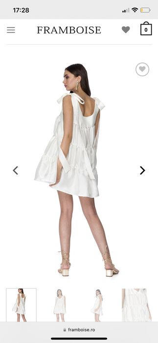 Rochie Framboise matase