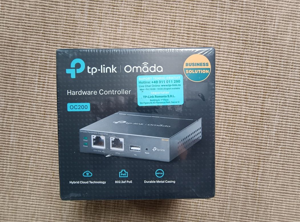 Sistem WiFi Tp-Link controller OC200 EAP 225 Switch 16 PoE