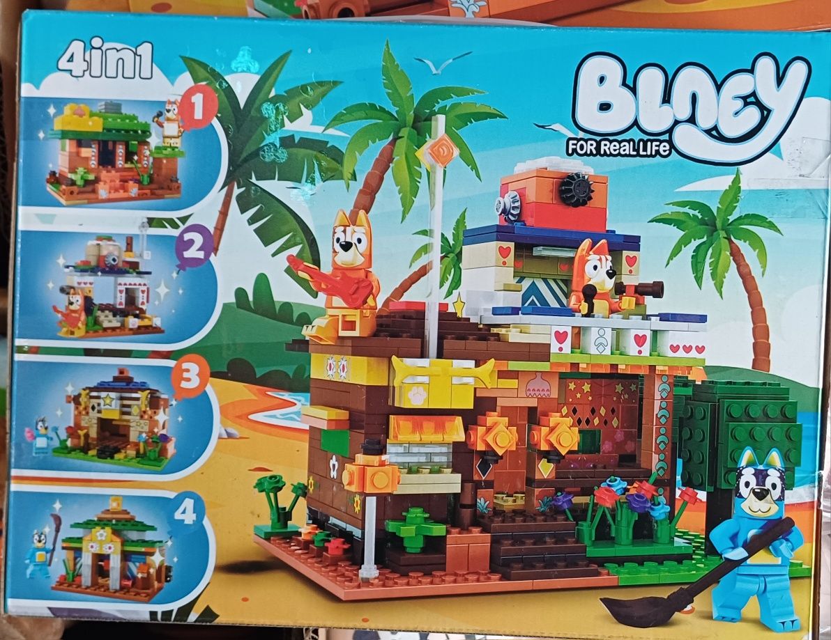Bluey Bingo лего 4 части