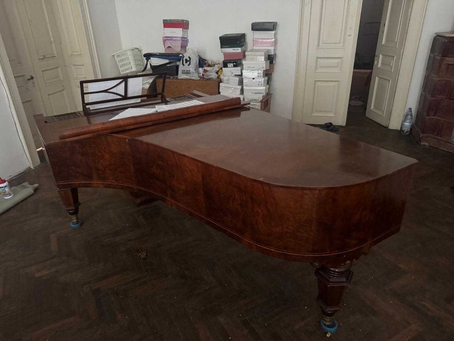 vand pian acustic cu coada lunga in stare buna