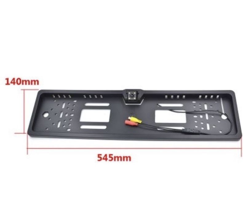 Camera marsarier cu suport numar EVOWaterproofReglabilaCablaj inclu