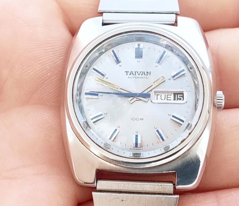 Ceas Taiwan automatic day-date functional, colectie vintage