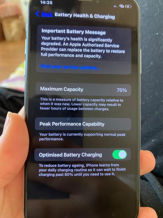 iPhone Х с дефект