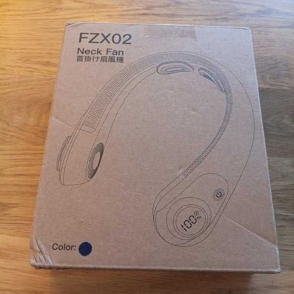 НОВ! Преносим USB вентилатор за врат, 5 скорости