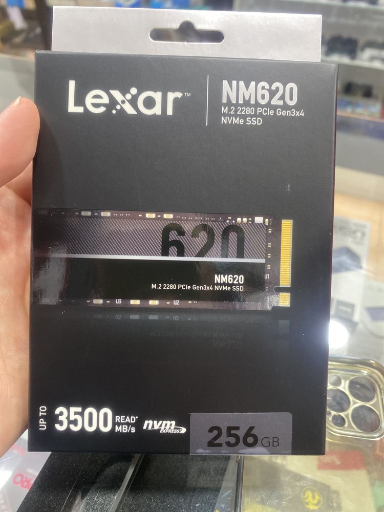 ССД SSD M2 256gb Lexar NM620 M.2 2280 NVMe  для ноутбука и компьютера
