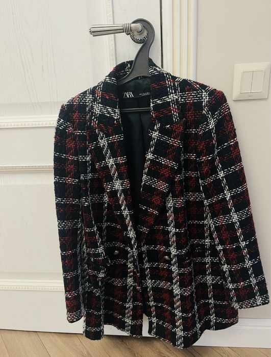 Твидовый пиджак Zara