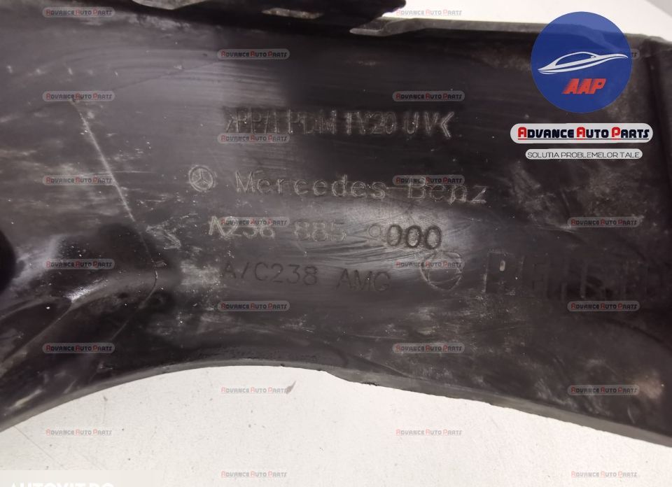 Задна броня код A238889000 - оригинална, в добро състояние Мерцедес-Бе