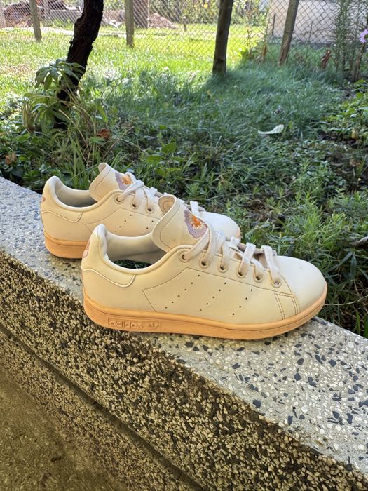 Дамски маратонки Adidas Originals Stan Smith CREAMYELLOW