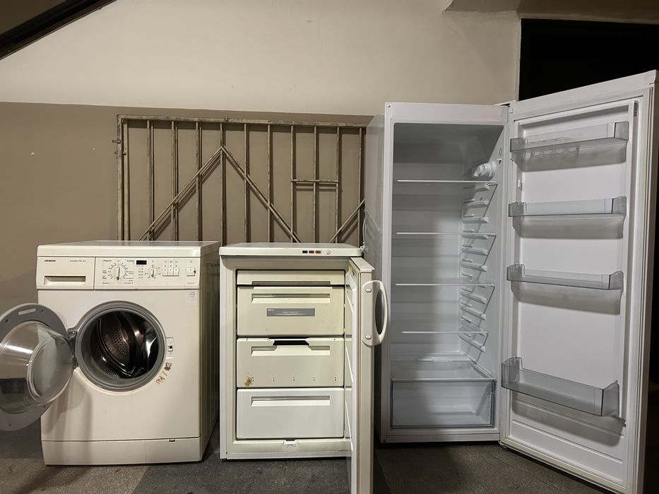 Хладиник, фризер и пералня