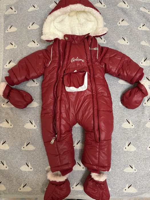 Детский зимний комбинезон