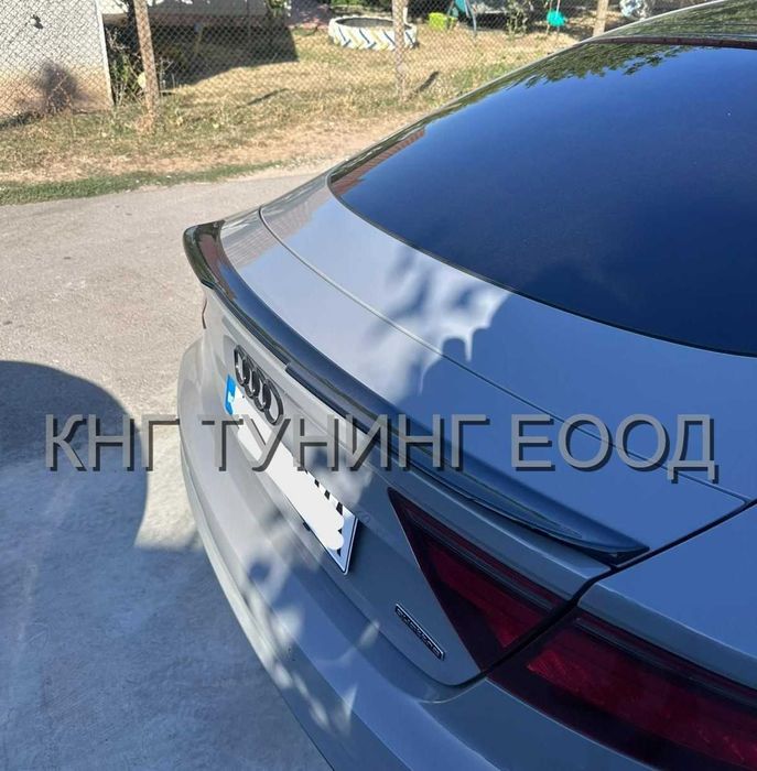Спойлер за багажник ауди а7 ц7 / audi a7 c7 spoiler