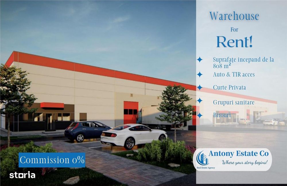 Depozit, Hala Industriala de inchiriat, Giarmata, Timisoara