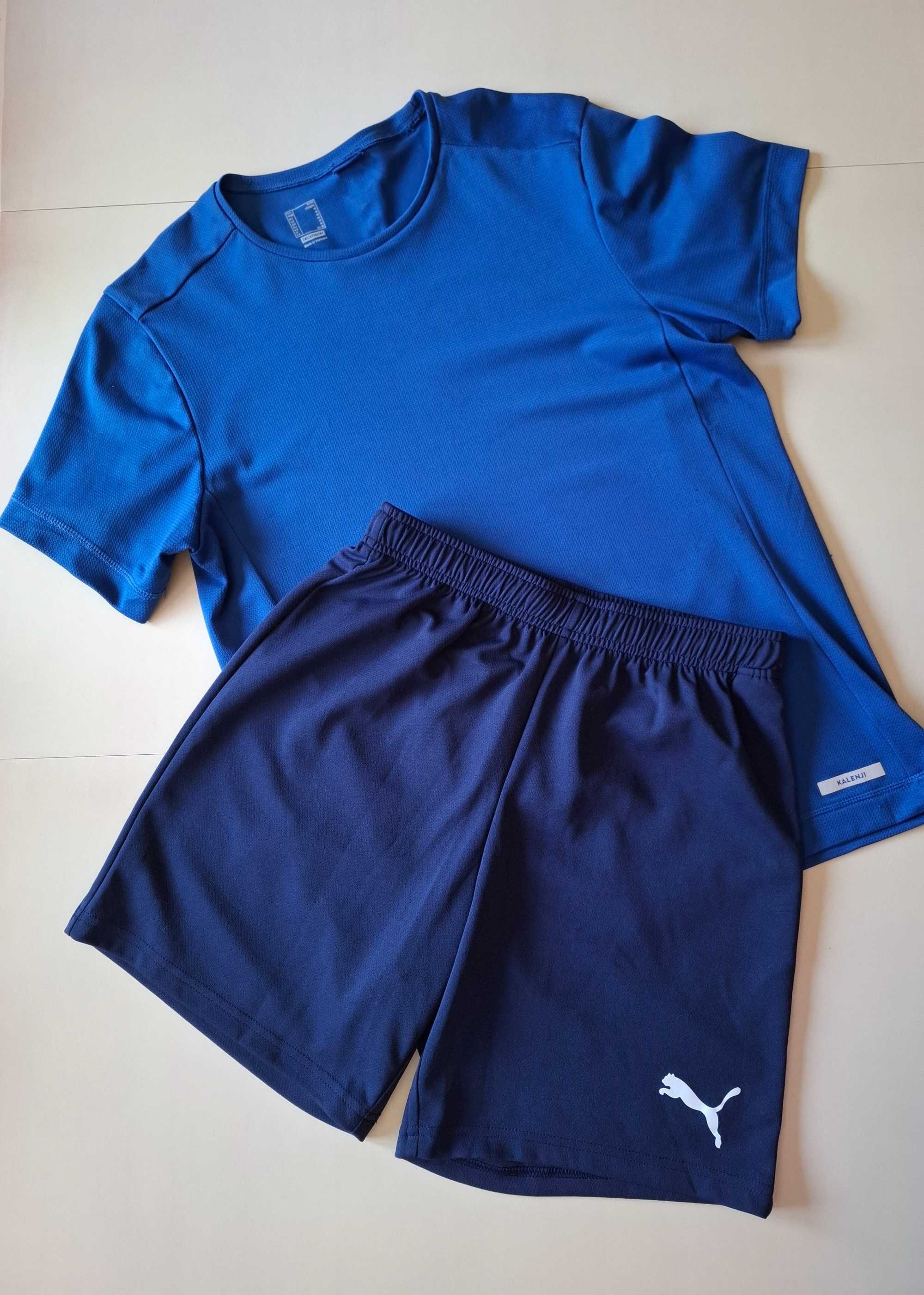 Детски лот от PUMA оригинални къси панталони и тениска за 15-16 г