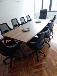 Офис Конферентна маса и столове, комплект офис