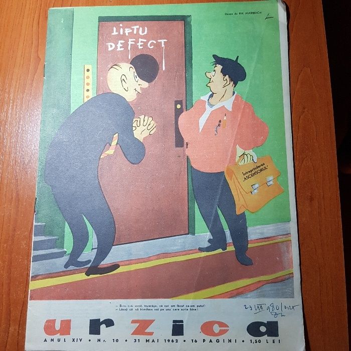 lot 50 revista urzica anii '60-'80