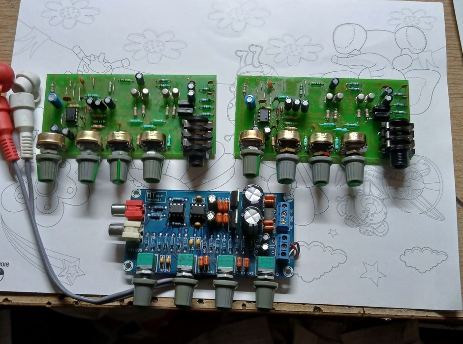 Vând componente din amplificator audio homemade(proiect)