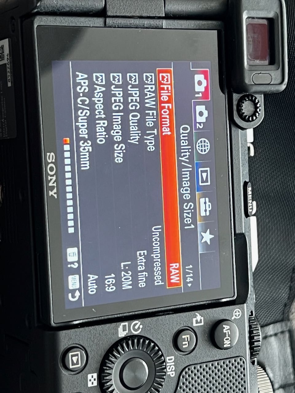 Камера Sony A7C I-gen