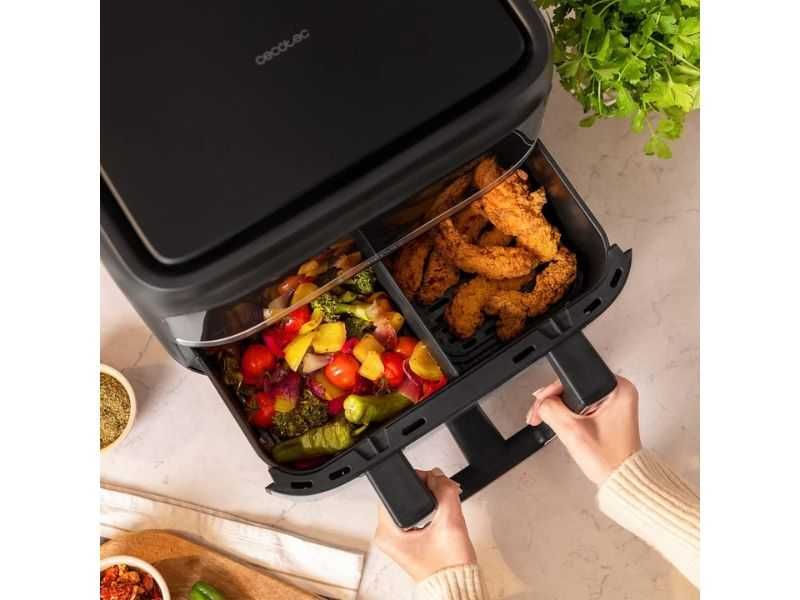 Двоен Еър Фрайър Cecotec Cecofry Dual 9000, 9L