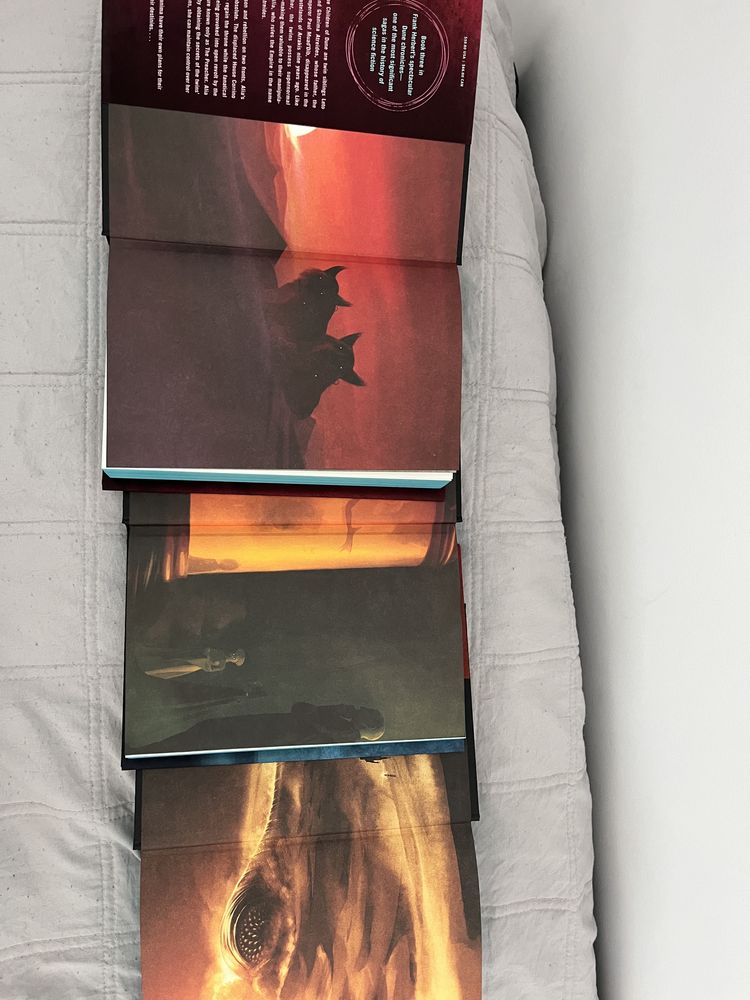 Set carti Dune Saga Deluxe Hardcover Boxed Set
