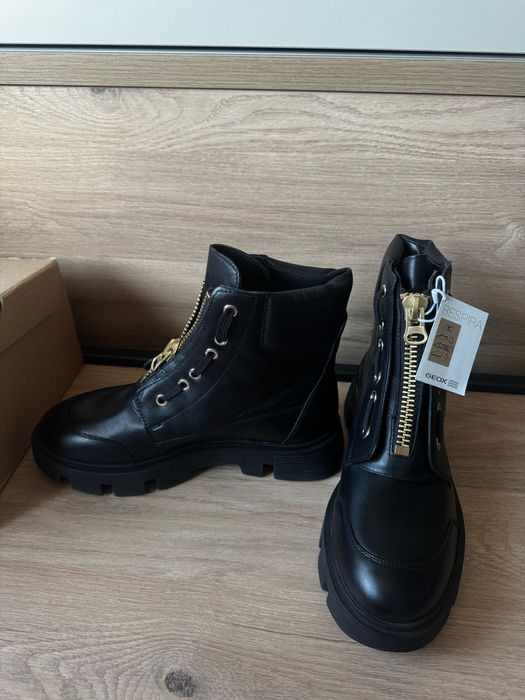 Ghete/Cizme piele damă Geox originale noi