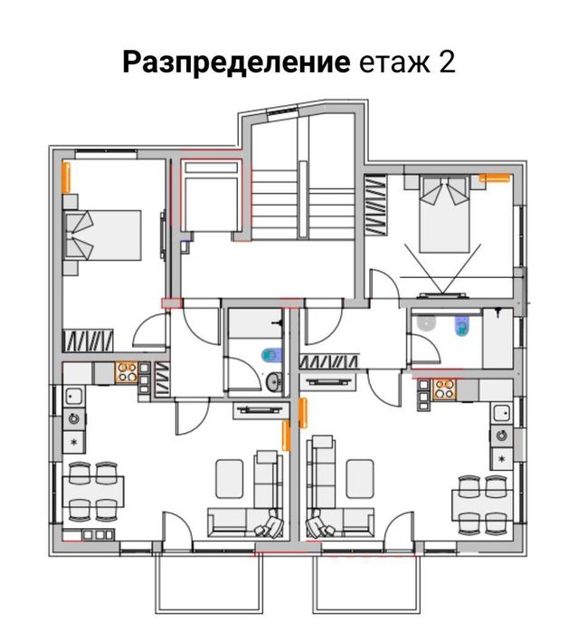 Двустаен , за продажба , ж.к. Малинова долина