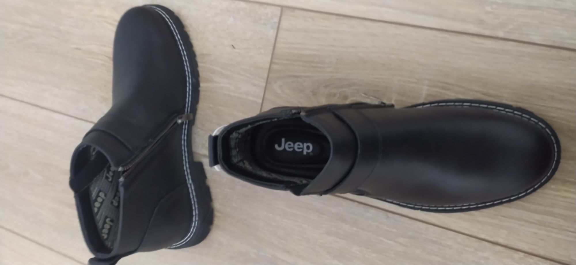 Сапоги, ботинки из натуральной кожи, фирмы Jeep (Джип, США)