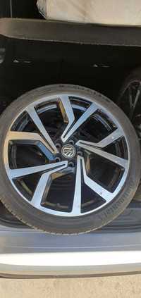 Roti 18" OE VW Cu anvelope Continental 215 40 18